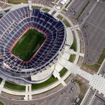 Aerial Photo Broncos Invesco Field